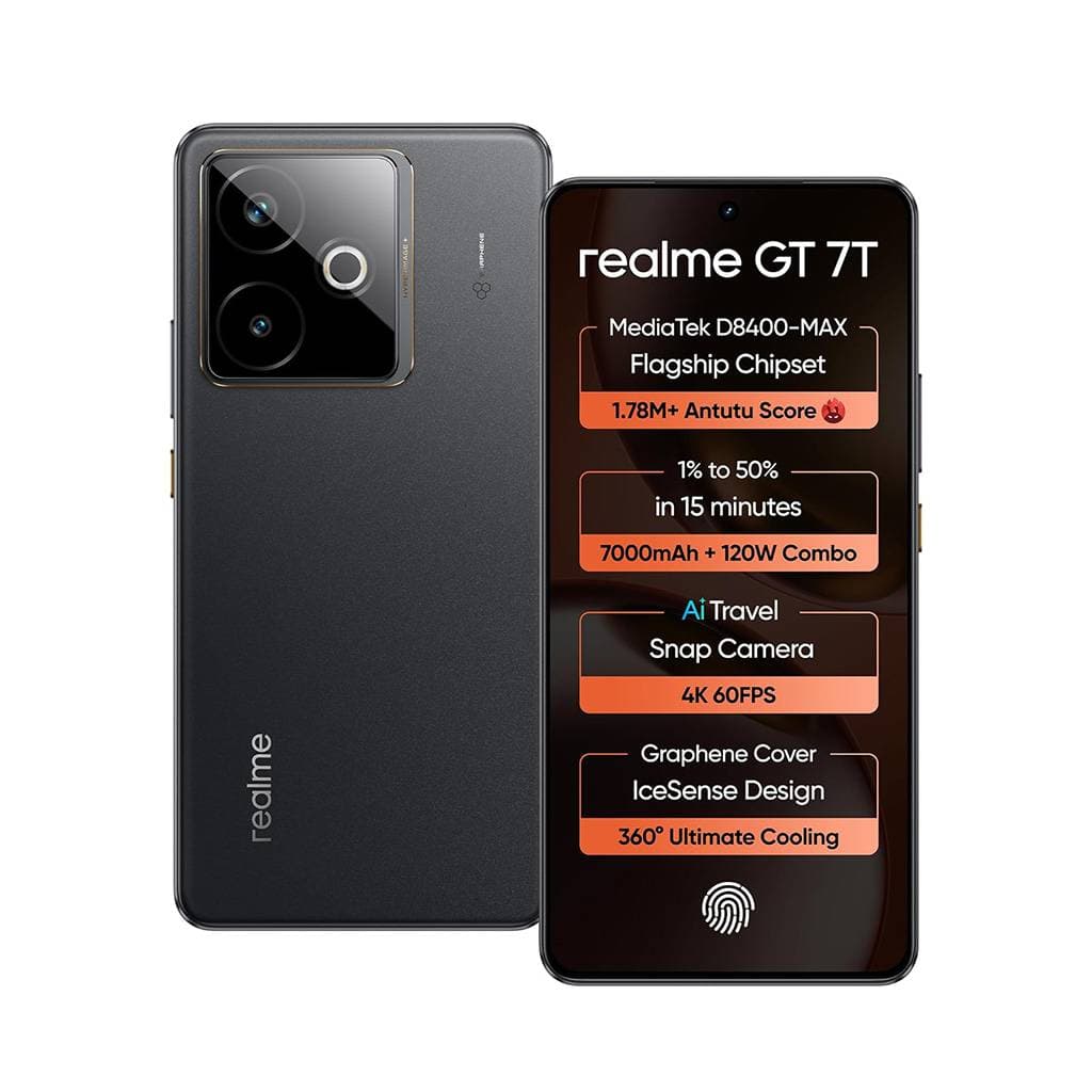 Realme GT 7T 12GB/256GB Icesense Black